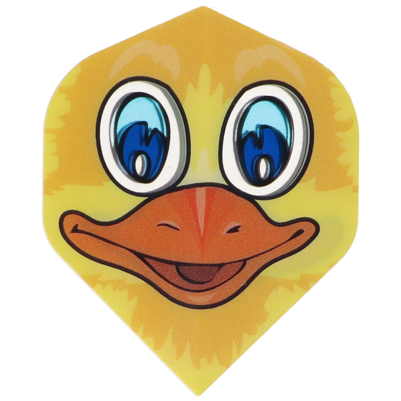 Dartflight gelb, Motiv Ente, 3er Set, 5 image