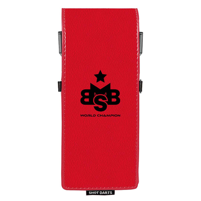 Shot Drop In Dart Case Michael Smith, Farbe: Rot