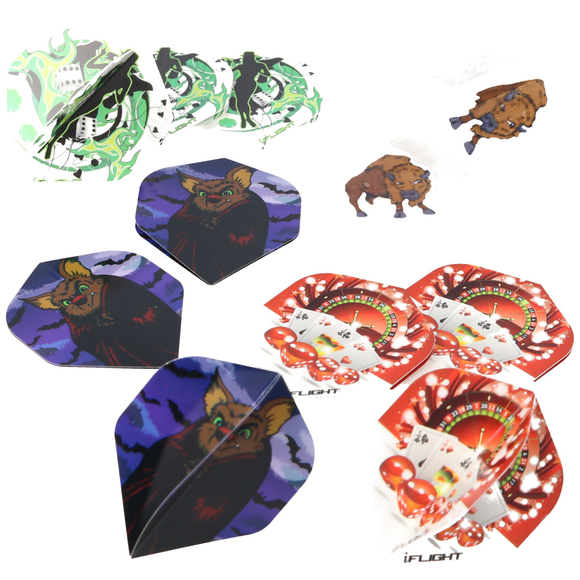 12 Flights, verschiedene Motive, farblich sortiert, 2 image