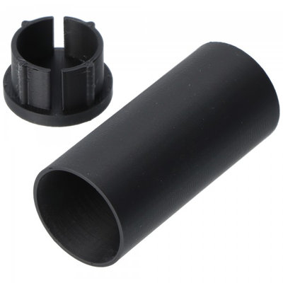 Dartröhrchen mini für Spitzen, schwarz, mit extrem haltbaren Deckel