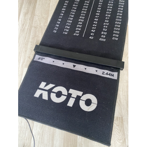 KOTO Dartsmatte mit Oche