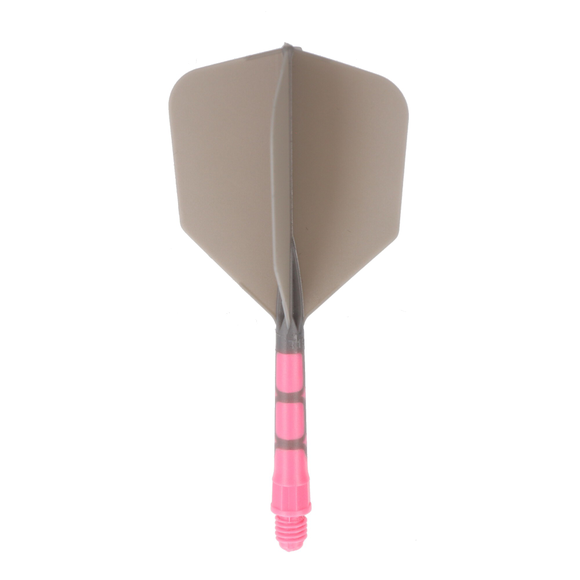 Cuesoul integrierte Dart Flights AK7, Standard M, grau pink, 6 image
