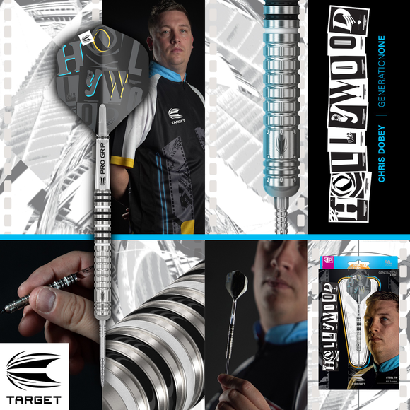 Target Chris Dobey 90% Tungsten Swiss Point Steeldarts, Gewicht: 24 Gramm, 3 image