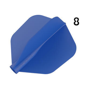 Target, 8 Flight blue  No6, shape