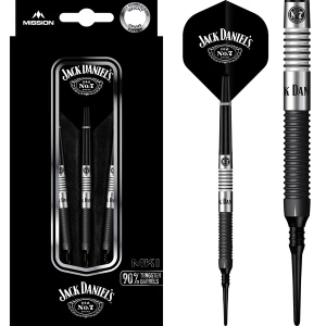 Mission Jack Daniel´s 90% Tungsten Softdarts, Gewicht: 20 Gramm