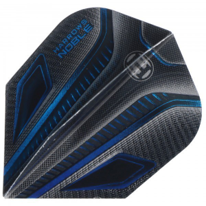 Harrows Noble Dartflight, No6, Standard, Aqua Blau, 3 Stück