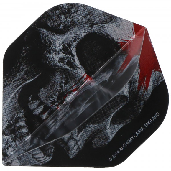 Alchemy Dart Flights silber, bring out your dead, No2