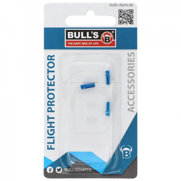 Bull's Flightschoner, Alu, blau, 3 Stück