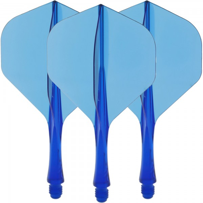 Caliburn SUP integrierte Dart Flights, No2, blau klar