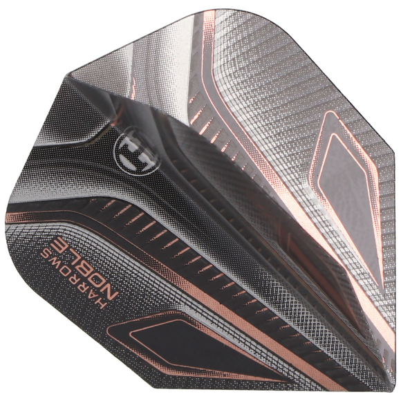 Harrows Noble Dartflight, No6, Standard, Rich Gold, 3 Stück, 2 image