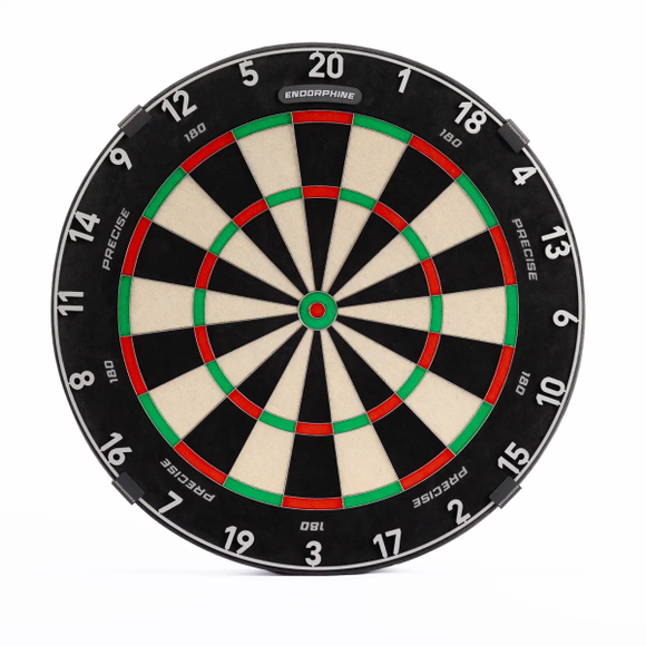 Precise180 | "Endorphine" Steeldartboard inkl. Onepiece Zahlenring "Gunmetal", 4 image