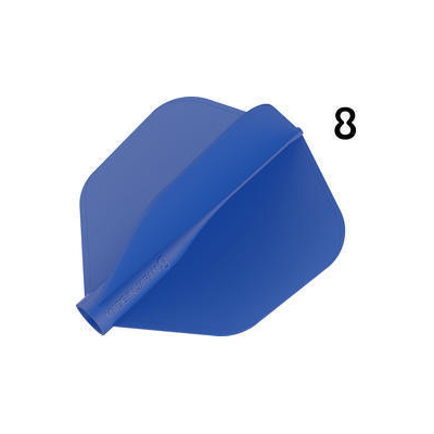 Target, 8 Flight blue  No6, shape