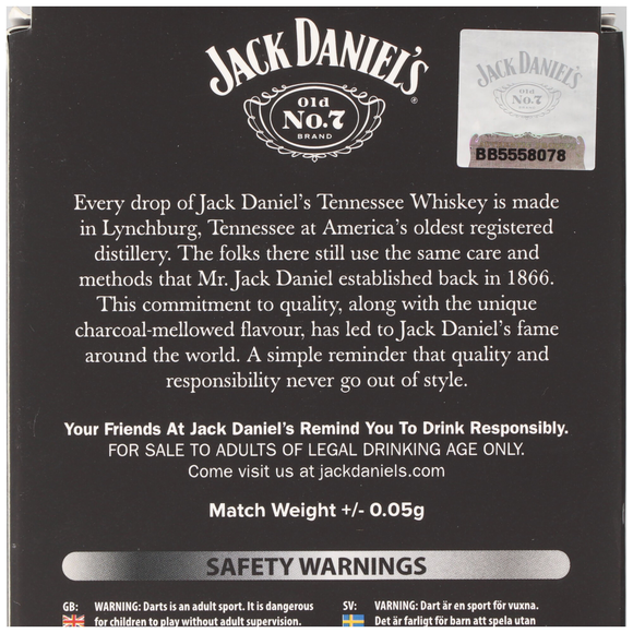 Jack Daniels Steeldart-Set 90%, Old No.7, 23 Gramm, 9 image