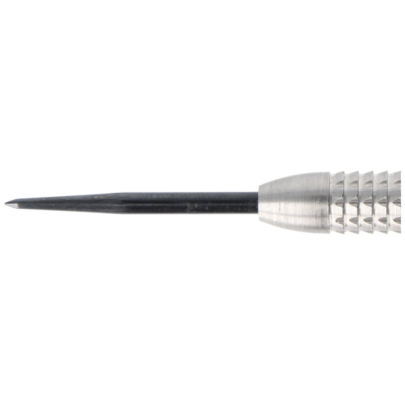 Steeldart Barrel silber schwarz mit Mulde, 90% Tungsten, 20gr, 5 image