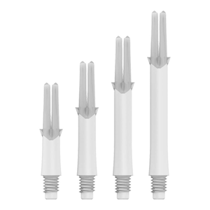 L-Style Locked Straight Shafts - Weiß Klar, Länge: 130