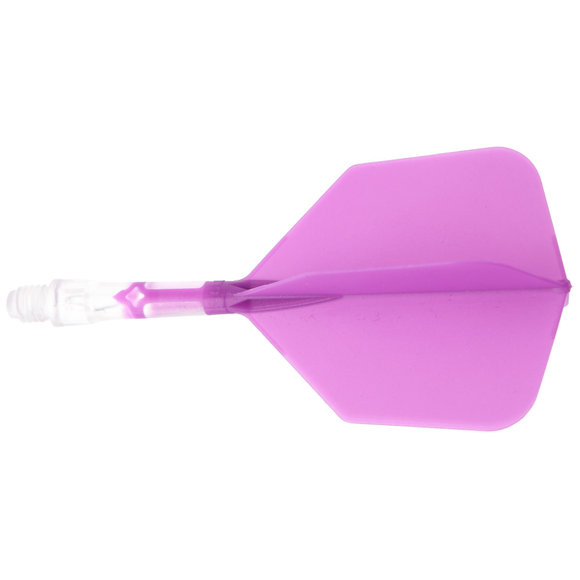 Cuesoul integrierte Dart Flights AK7, Standard M, violett transparent, 7 image