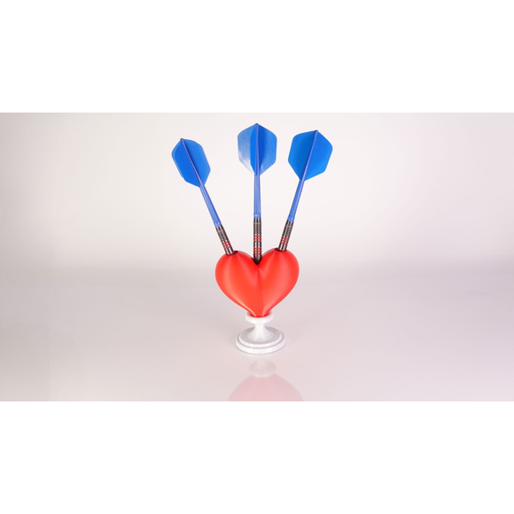 Dartständer/ Dartshalter Herz