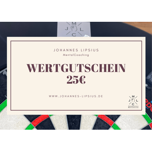 Wertgutschein 25€ - Mentalcoaching