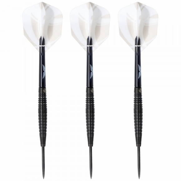 Zen Satori Steeldart schwarz, 90% Tungsten, 24 Gramm