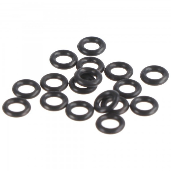 Schaftgummiringe schwarz, 20 Stück, Durchmesser ca. 0,4cm