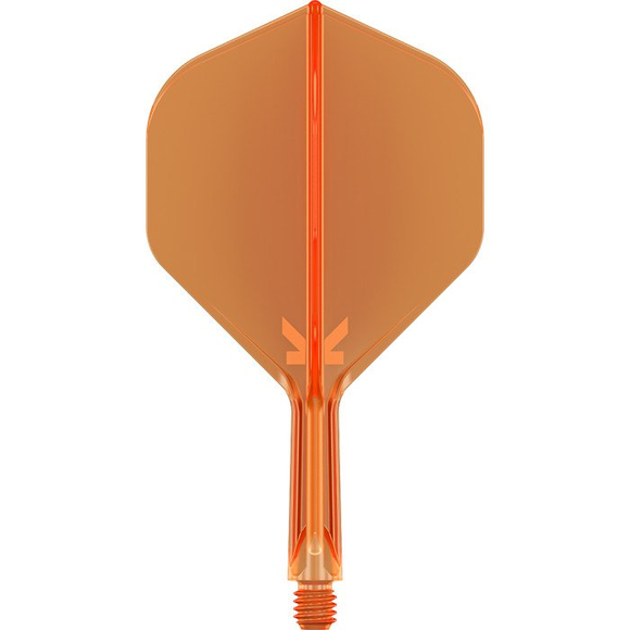 ​Target K-Flex Neon Flights – No2, Shaft Länge: Short, Farbe: Orange, 2 image