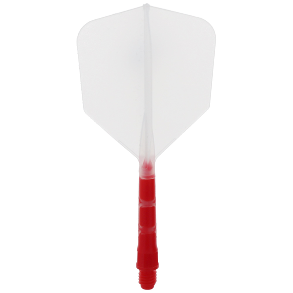 Cuesoul integrierte Dart Flights AK7, Standard M, rot weiß, 5 image