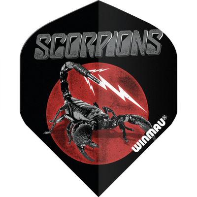 Winmau Rock Legends Scorpions Standard Flight, Motiv: Logo