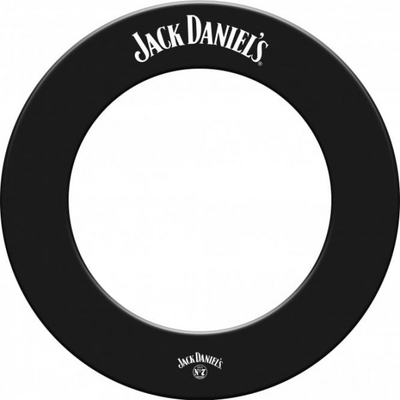 Jack Daniels Dartboard Surround mit JD Logo, schwarz