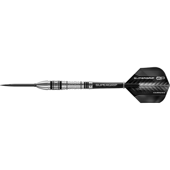 Harrows Supergrip Bomb Quick Point Steeldart 90%, Gewicht: 23g