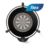 Scolia Home 2 FLEX | Set inkl. LED Beleuchtungsring | Steeldart-Autoscoring-System, Home 2 Beleuchtung: mit LED Ring