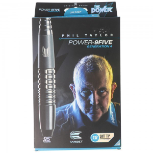 Phil Taylor Power 9Five, Gen. 4, Softtip, 18 Gramm
