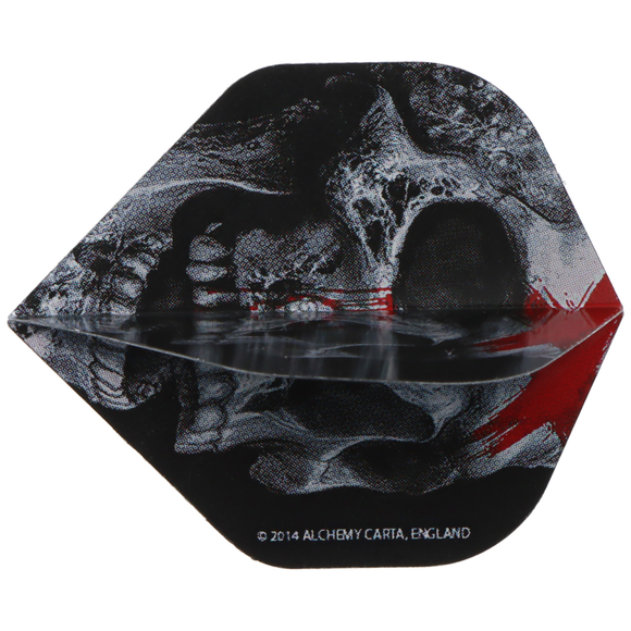 Alchemy Dart Flights silber, bring out your dead, No2, 4 image