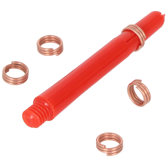 Federschaftringe, Schaftringe Bronze, 5 Stück, 3 image