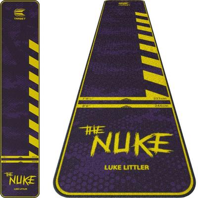 Target Luke Littler The Nuke Dartteppich | 300x60cm