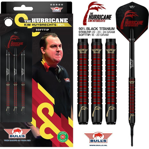 Bulls NL, Kim Huybrechts, The Hurricane, Black/Red Soft