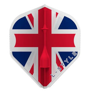 L-Style Union Jack Clear White L1EZ Flights