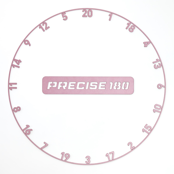 Precise180 | OnePiece Lasercut Number Ring | Rebel Rose, Farbe / Coating: Rebel Rose, 4 image