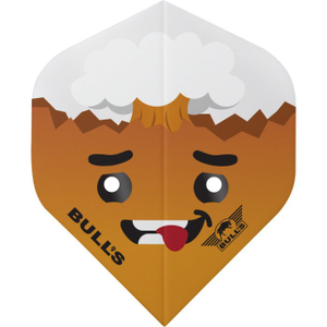 Bull's Smiley Flights 100 Micron Crazy No.2