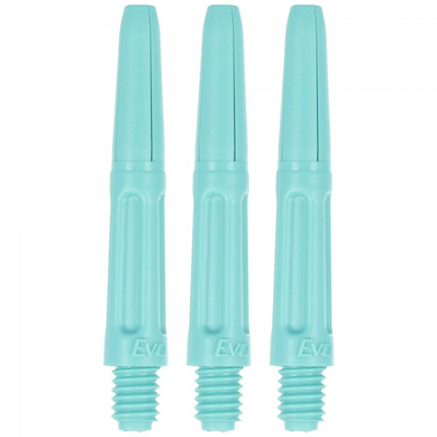 EVO Schaft Polyester, 34mm, türkis, 3 Stück