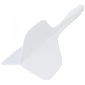 Condor AXE 120 small Flight und Shaft, clear, No.6, large, 30mm