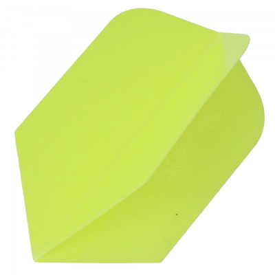 Slimflight aus Kunststoff, neongelb, 3 Flights