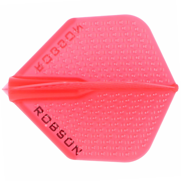 ROBSON PLUS DIMPLED RED NO.2 DART FLIGHTS, 5 image