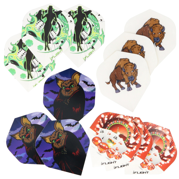 12 Flights, verschiedene Motive, farblich sortiert, 3 image