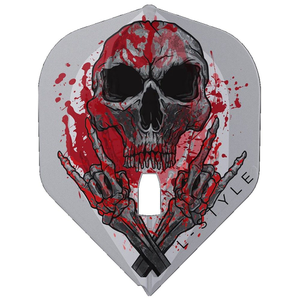 L-Style Ryan Searle V3 L1 PRO Flights (Standard Shape), Farbe: Clear White