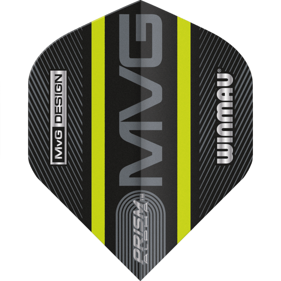 Winmau Prism Alpha Michael van Gerwen MVG Standard Flight, Motiv: MVG V4