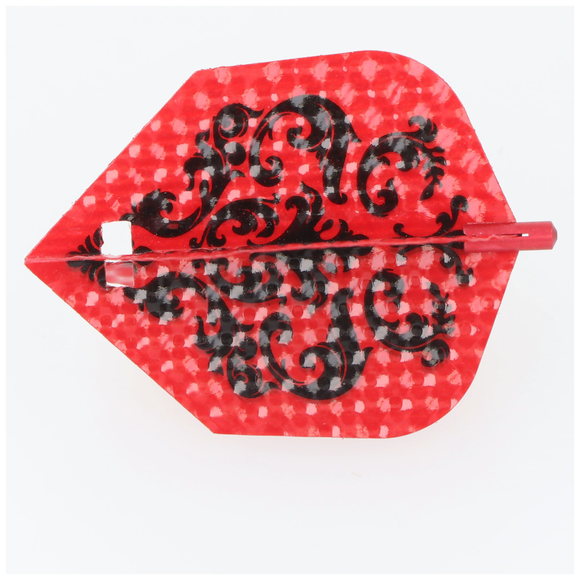 Designa Flightschoner, eloxierte Legierung, rot, 3 Stück, 5 image