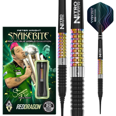 Red Dragon Peter Wright Corra - Softdarts, Gewicht: 18g