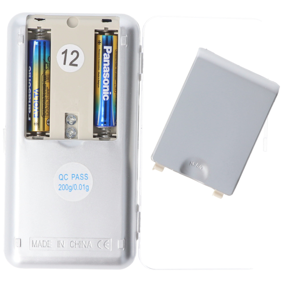 Digital Waage silber grau, mit AAA Batterien, 6 image