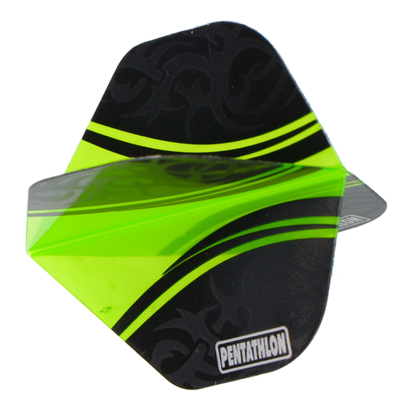 Pentathlon Flights grün/schwarz, 3 Stück, 8 image