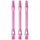 Aluminium Dart Shaft Pink, Short, 3 Stück